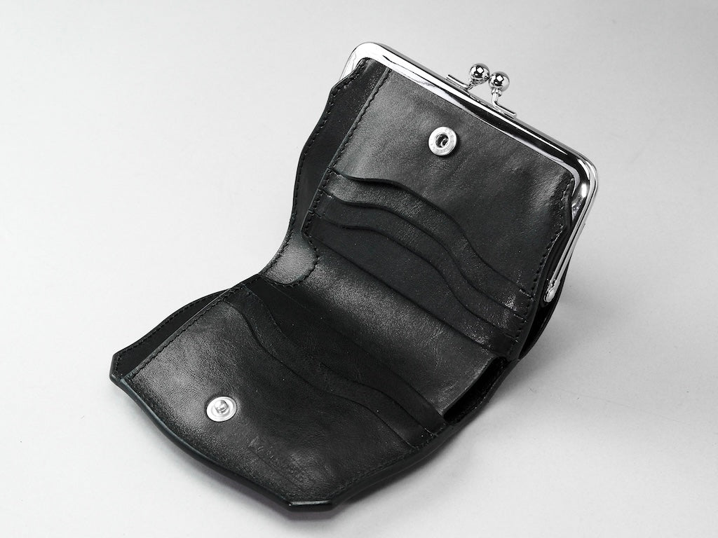 MANIFOLD ［MW-03 GS］ METAL FRAME WALLET（馬ヌメ極厚シュリンク