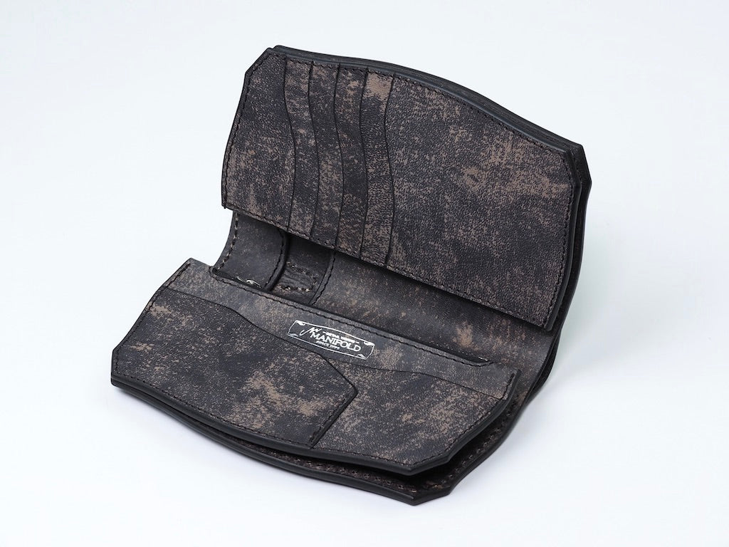 MANIFOLD ［MW-28 BKV-NCR-H］ MIDDLE WALLET（NILE CR) – MANIFOLD
