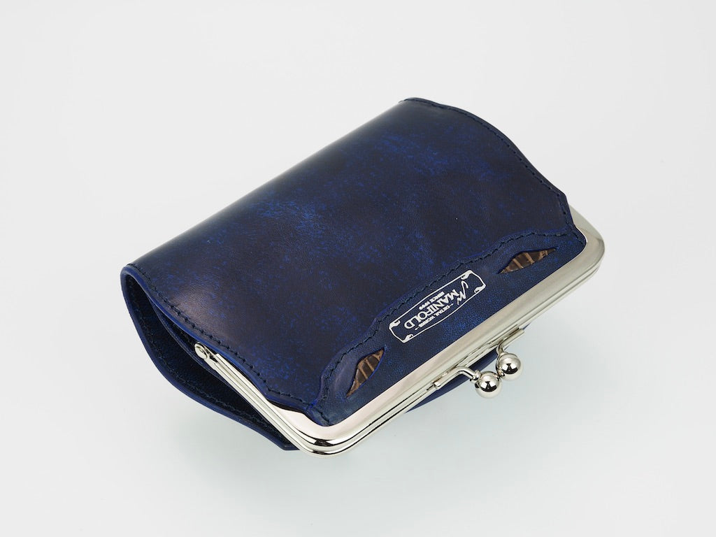 MANIFOLD ［MW-03 BLV］ METAL FRAME WALLET（SICR) – MANIFOLD