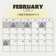 画像をギャラリービューアに読み込む, 2月 MANIFOLD SHOP ご来店予約