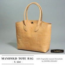 画像をギャラリービューアに読み込む, MK-03　TOTE BAG［L］TAN