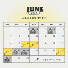 画像をギャラリービューアに読み込む, 6月 MANIFOLD SHOP ご来店予約