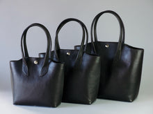 画像をギャラリービューアに読み込む, MK-01　TOTE BAG［S］茶芯-BLACK