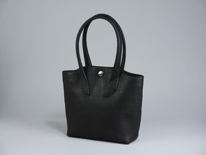 【2025 TEST SAMPLE】MK-01 GS　TOTE BAG［S］ 馬ヌメ極厚本シュリンク LA-BLACK