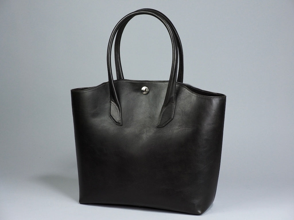 MANIFOLD ［MK-03］ TOTE BAG（L）茶芯-BLACK – MANIFOLD←DETAIL WORKS→