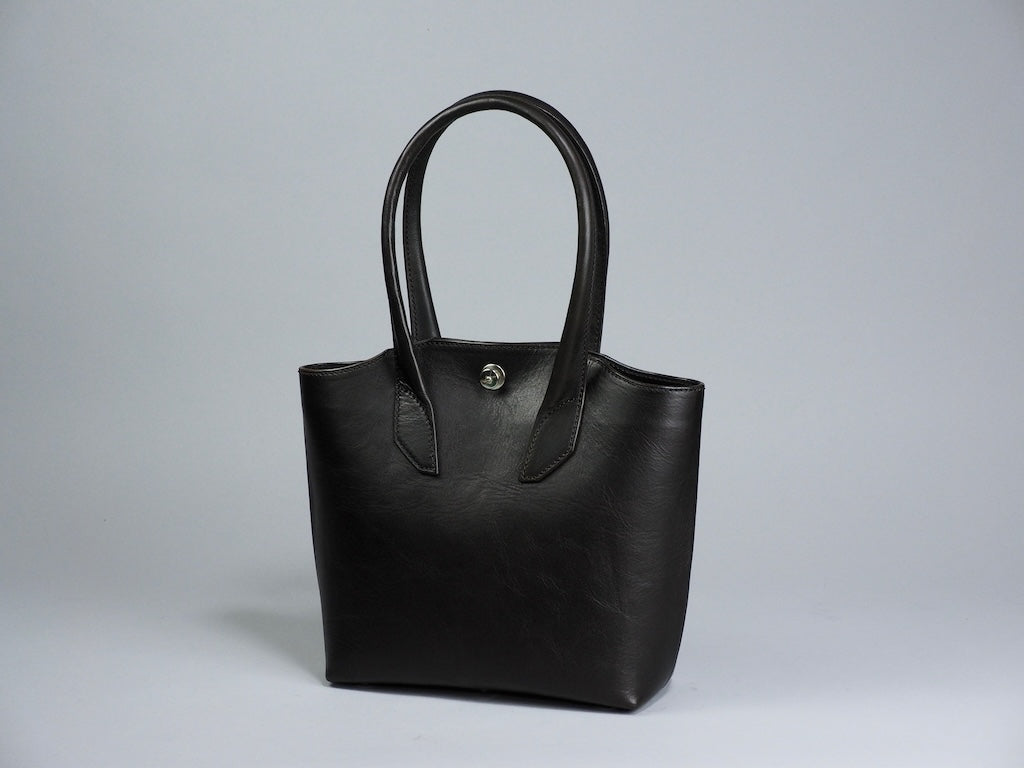 【2025 TEST SAMPLE】MK-01　TOTE BAG［S］　　茶芯-BLACK