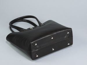 MK-02　TOTE BAG［M］茶芯-BLACK