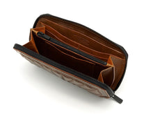 Load image into Gallery viewer, 【2026 TEST SAMPLE】RY-11 GB　MORAY Round Fastener Wallet  -GB仕様-（BROWN）