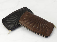 画像をギャラリービューアに読み込む, ［受注製作］RY-11 PL-B　MORAY ROUND FASUTENER WALLET
