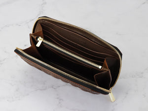 ［受注製作］RY-11 PL-B　MORAY ROUND FASUTENER WALLET