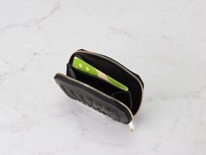［受注製作］RY-12 PL-B　MORAY ROUND FASTENER CARD CASE
