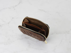 ［受注製作］RY-12 PL-B　MORAY ROUND FASTENER CARD CASE