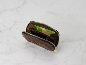 ［受注製作］RY-12 PL-B　MORAY ROUND FASTENER CARD CASE