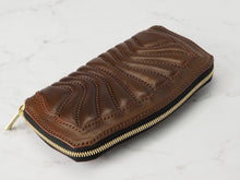 画像をギャラリービューアに読み込む, ［受注製作］RY-11 PL-B　MORAY ROUND FASUTENER WALLET