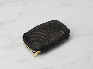 ［受注製作］RY-12 PL-B　MORAY ROUND FASTENER CARD CASE