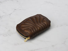 画像をギャラリービューアに読み込む, ［受注製作］RY-12 PL-B　MORAY ROUND FASTENER CARD CASE