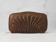 画像をギャラリービューアに読み込む, ［受注製作］RY-11 PL-B　MORAY ROUND FASUTENER WALLET