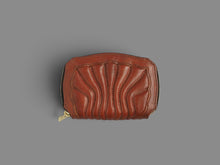 Load image into Gallery viewer, ［受注製作］RY-12 PL　MORAY ROUND FASTENER CARD CASE