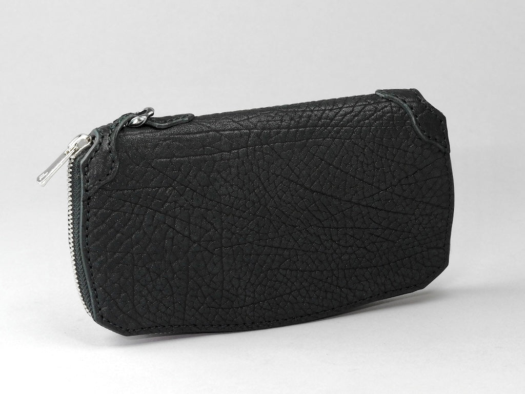 MANIFOLD ［MW-11 GS］ ROUND FASTENER WALLET（馬ヌメ極厚 本