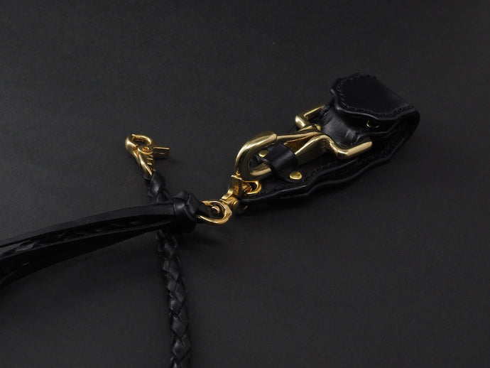 MH-01 BEL-B & WALLET ROPE［BLACK BRASS］