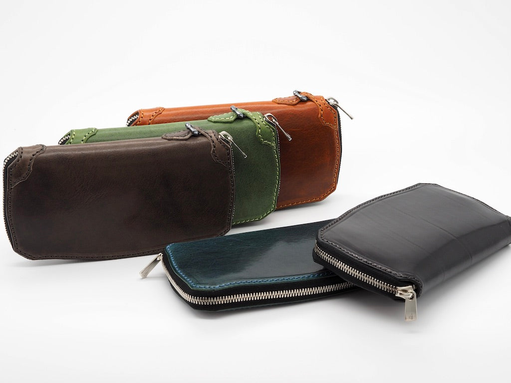 ROUND FASTENER WALLET – MANIFOLD←DETAIL WORKS→