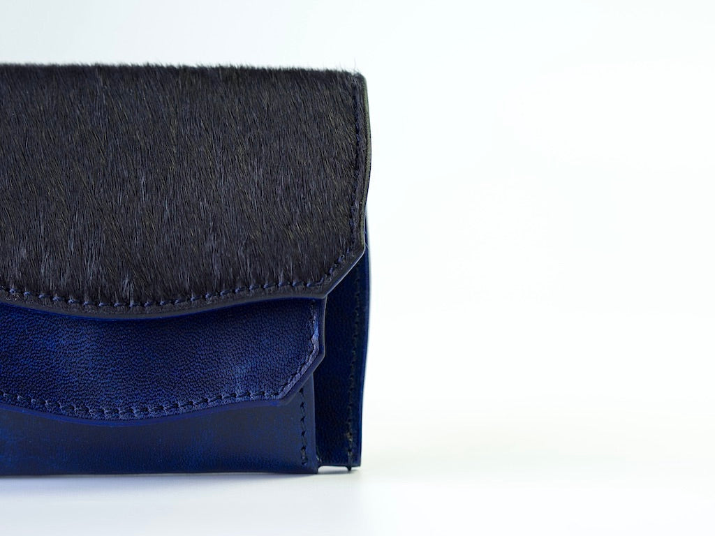MANIFOLD ［MW-23 HH-BLV］ COMPACT WALLET（BLACK) – MANIFOLD
