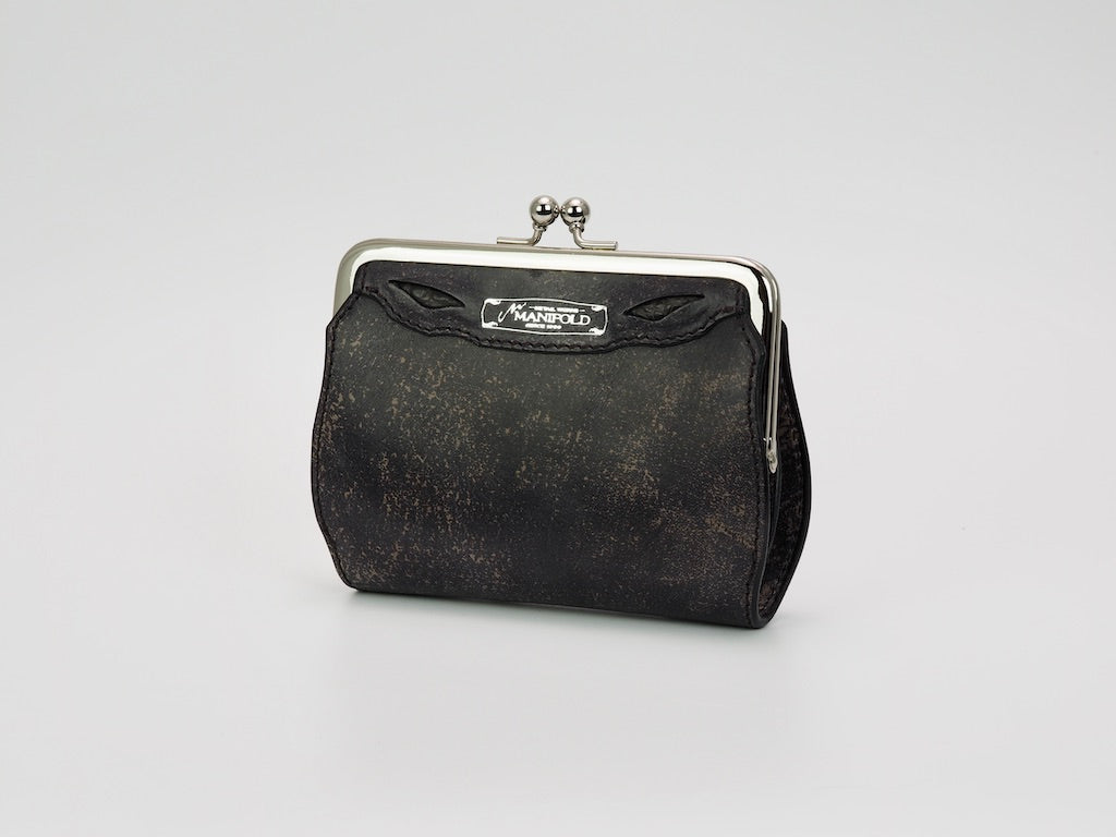MANIFOLD ［MW-03 BKV］ METAL FRAME WALLET（NICR) – MANIFOLD